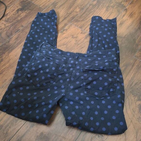 LOFT Modern Skinny Polka Dot Jeans - Picture 6 of 6